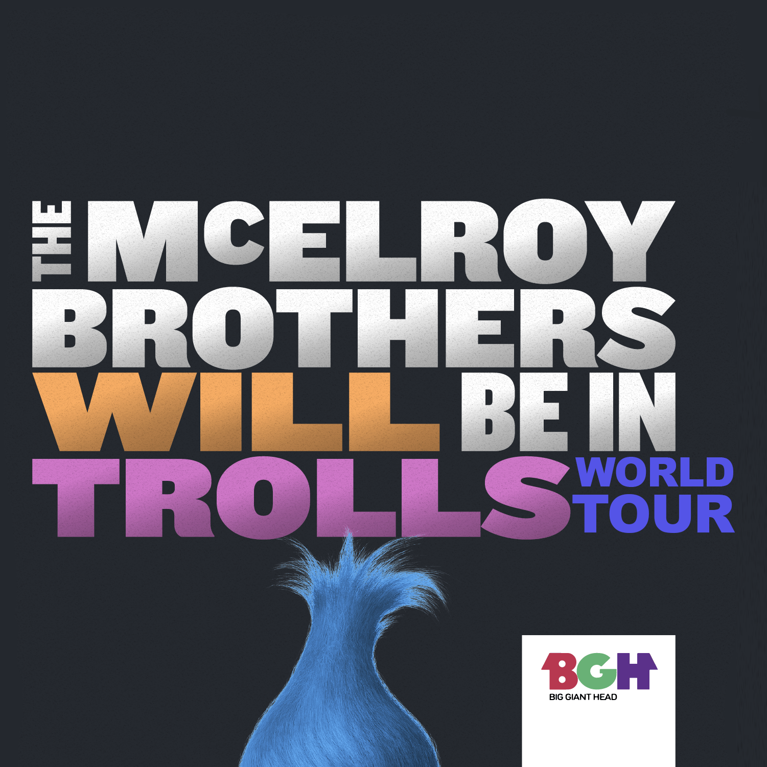 The McElroy Brothers Will Be In Trolls World Tour Cover Art